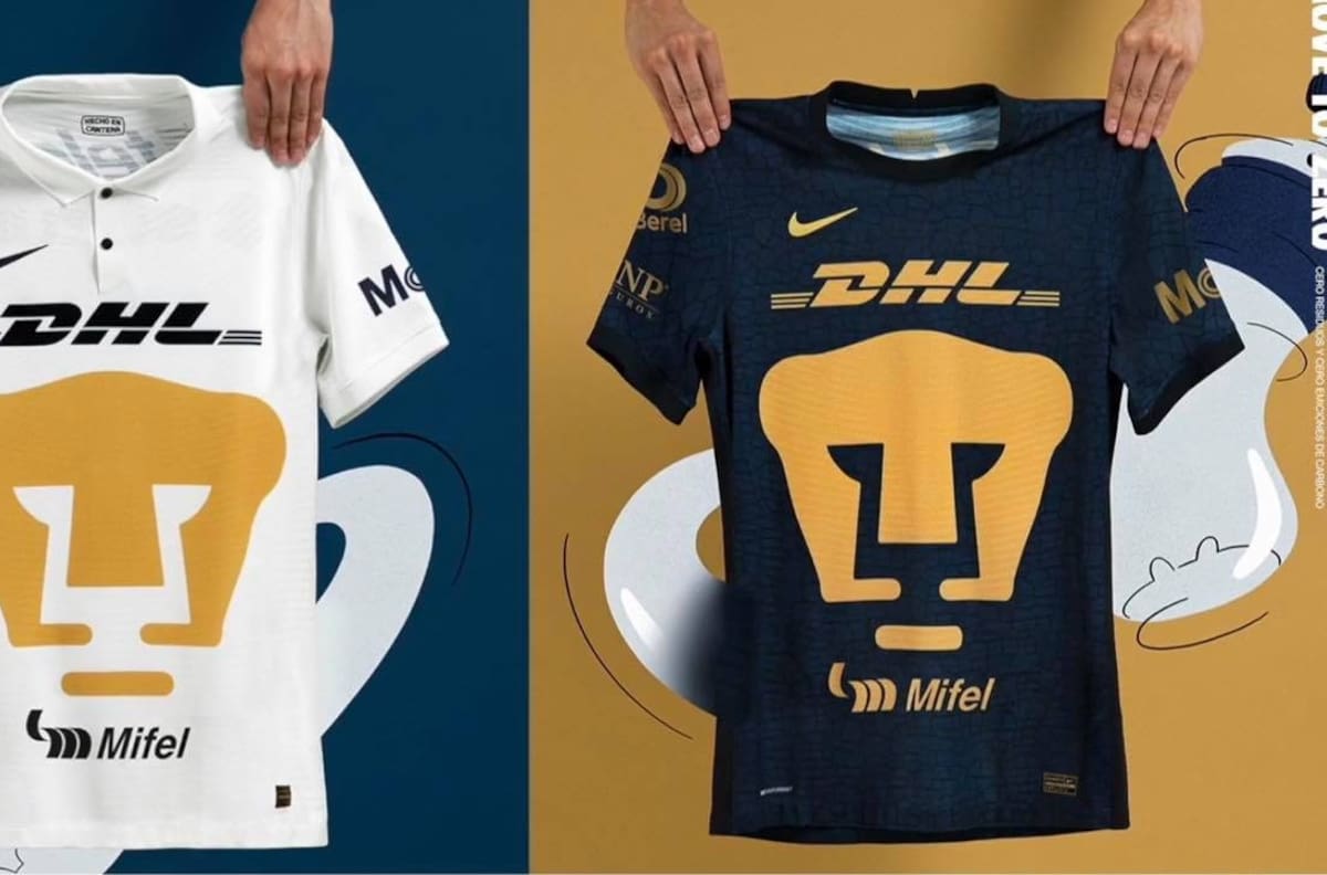 ¡Es hermoso! Pumas presentó nuevo uniforme 2021-2022