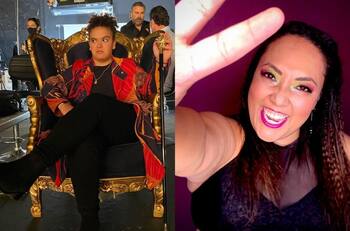 Lucerito se declara fan de Michelle Rodríguez de "Me Caigo de Risa"; la actriz casi se desmaya