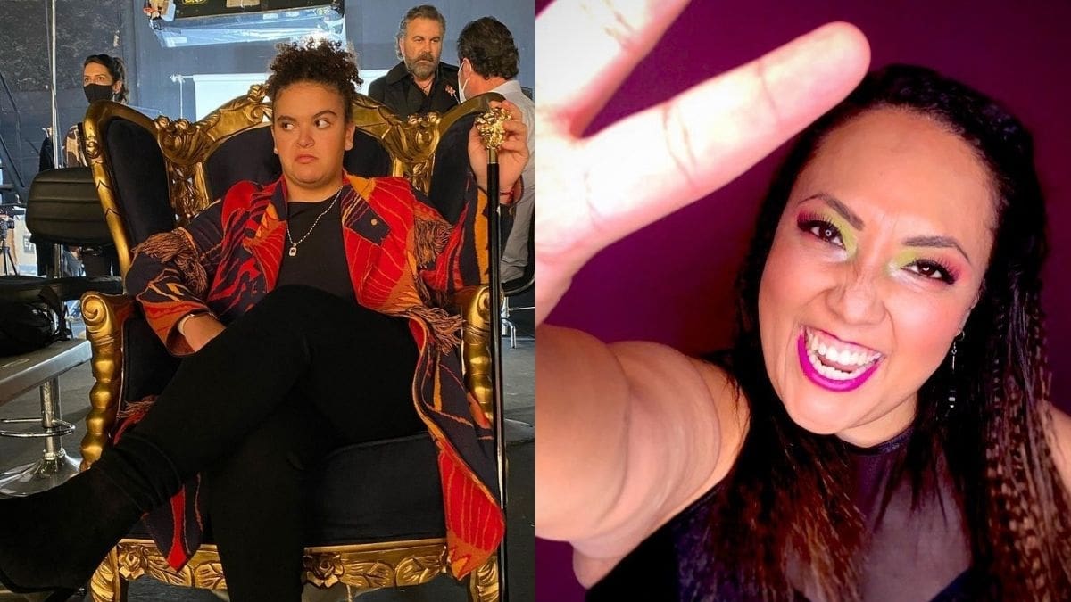 Lucerito se declara fan de Michelle Rodríguez de "Me Caigo de Risa"; la actriz casi se desmaya