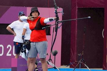 Alejandra Valencia se quedó sin uniforme en Tokio 2020