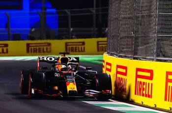 VIDEO | Así fue la colisión de Max Verstappen en la Qualy del GP de Arabia Saudita
