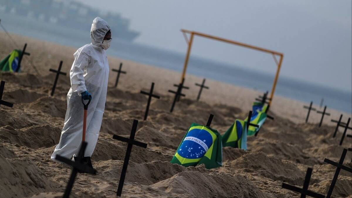No se detiene la tragedia: nuevo récord de muertes por covid e inminente colapso ponen a Brasil en jaque