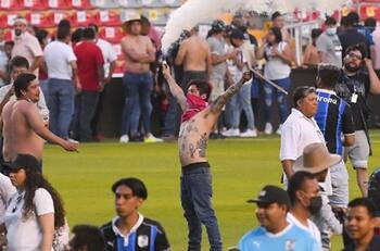 Crimen organizado estaría detrás de la violencia en el estadio Corregidora entre seguidores del Atlas- Querétaro