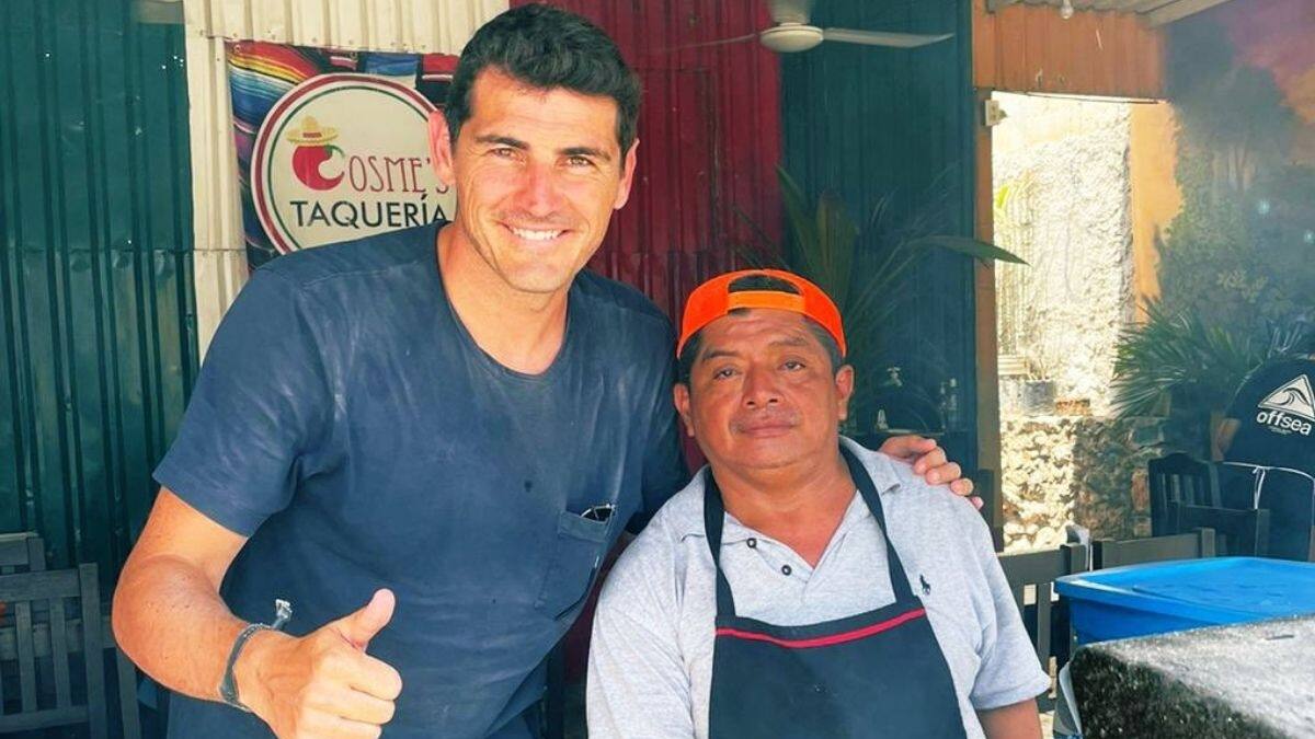 Iker Casillas visitó taquería en México y dejó curiosa propina