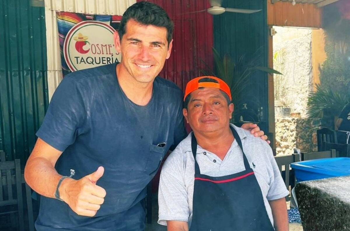 Iker Casillas visitó taquería en México y dejó curiosa propina
