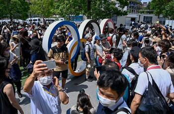 Antorcha Olímpica entró a Tokio previo a inauguración