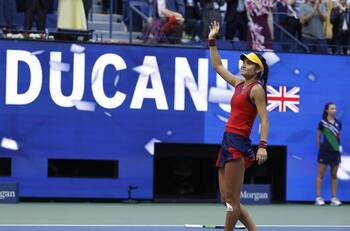 La británica Emman Raducanu ganó el US Open a sus 18 años