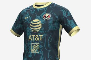 Filtran imágenes del posible uniforme de visitante de Club América