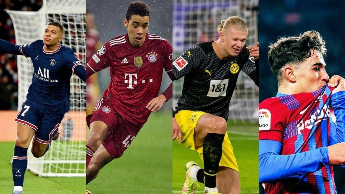 Estos fueron los futbolistas jóvenes que destacaron en el 2021 del Viejo Continente