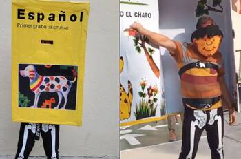 VIDEO | Disfraz de Paco el Chato se hace viral