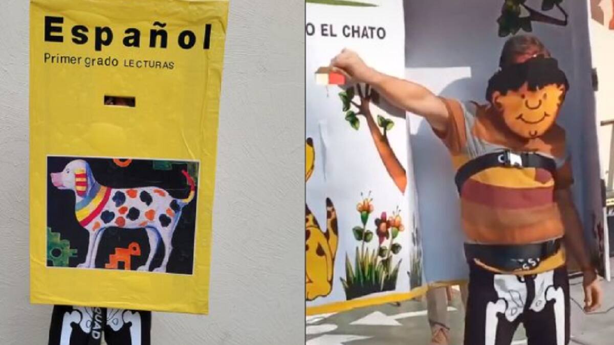 VIDEO | Disfraz de Paco el Chato se hace viral