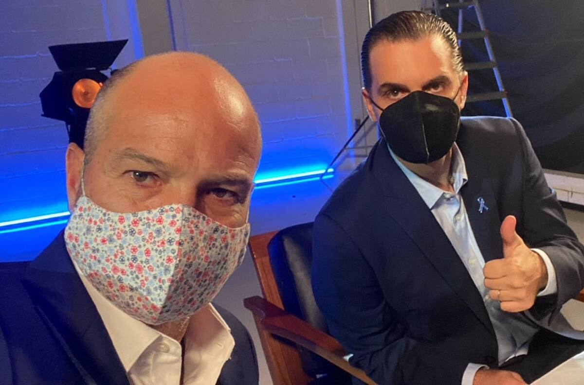 Luis García reveló las peleas que ha tenido con Christian Martinoli