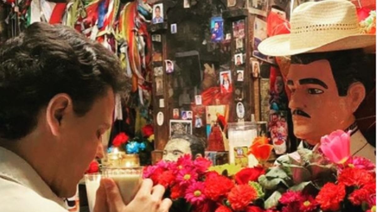 Pedro Fernández da una probadita de lo que será "Malverde: el santo patrón"