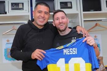 VIDEO | Juan Román Riquelme confirmó a Leo Messi en su despedida: “Estará en La Bombonera, el estadio más lindo del mundo”