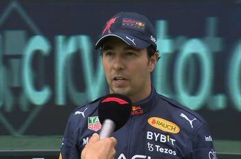 ‘Checo’ Pérez está feliz por lograr el doble podio de Red Bull en el GP de Emilia-Romagn