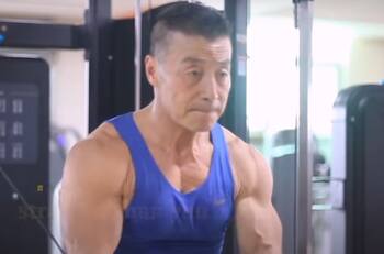 Yang Xinmin, la sensación de fisicoculturismo a los 72 años