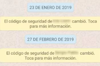 WhatsApp: ¿Qué quiere decir “Cambio tu código de seguridad”?