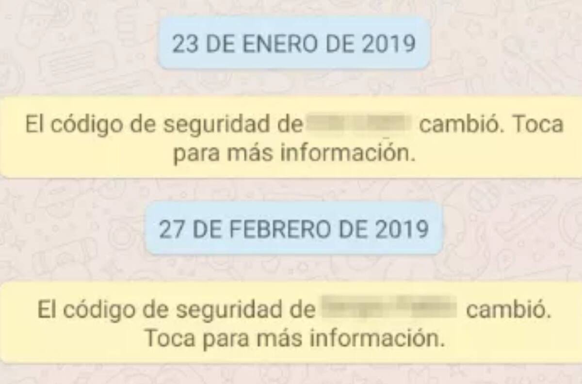 WhatsApp: ¿Qué quiere decir “Cambio tu código de seguridad”?