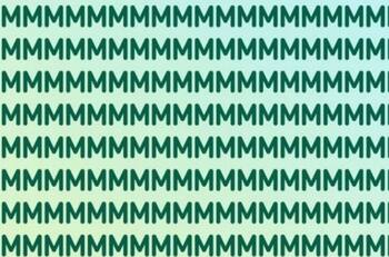 Acertijo visual: Hay una letra distinta en la imagen ¿Ya la viste? Tienes 30 segundos