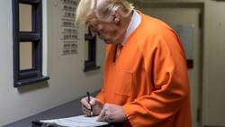 Inteligencia Artificial muestra cómo luciría Donald Trump arrestado (imágenes falsas)