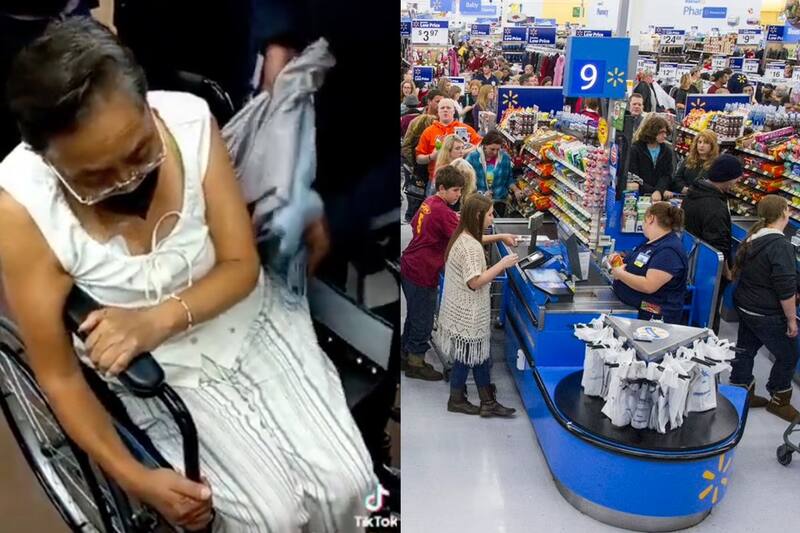 Atrapan a fardera en Walmart del Estado de México.