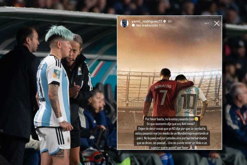 escribió un sentido mensaje a través de Instagram