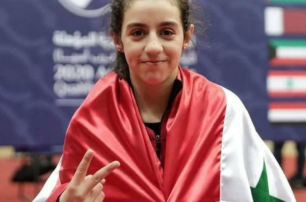Hend Zaza debutará en los Juegos Olímpicos de Tokio 2020 con solo 12 años