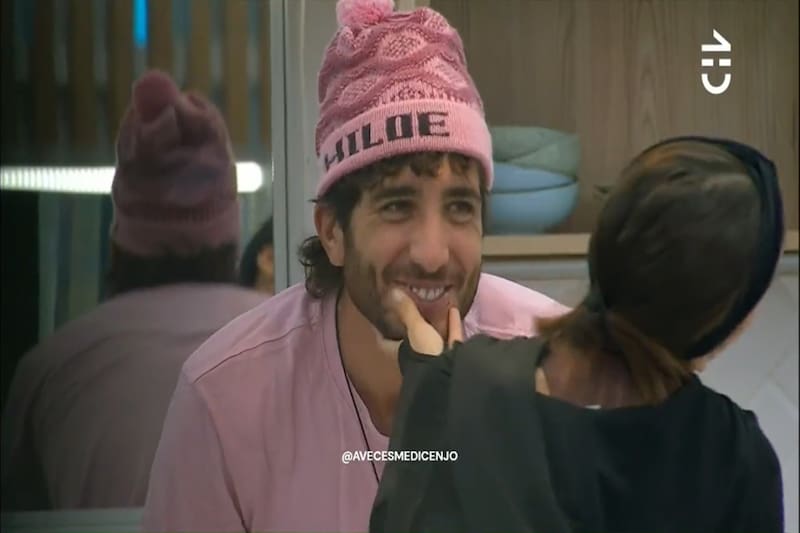 El coqueteo de Constanza Capelli y Federico Farrell en "Gran Hermano" Chile