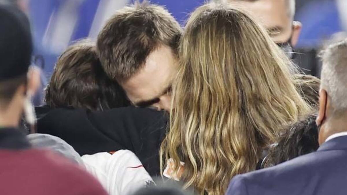 Gisele Bündchen festeja el triunfo de su esposo Tom Brady en el Super Bowl LV