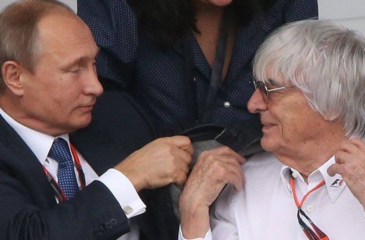 Bernie Ecclestone, expresidente de la Fórmula 1, salió en defensa de Vladimir Putin y ninguneó a Max Verstappen
