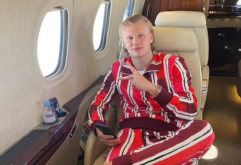 Erling Haaland es la nueva moda de Dolce & Gabbana. Foto: Instagram