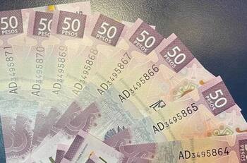 Ofertan billete de 50 pesos en 200 millones por esta razón