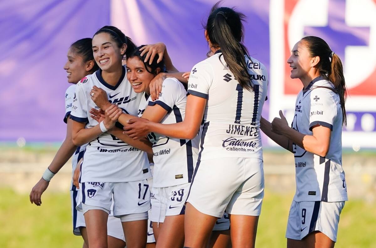 Terminó la jornada 7 de la Liga MX Femenil y Pumas sigue lidereando la tabla
