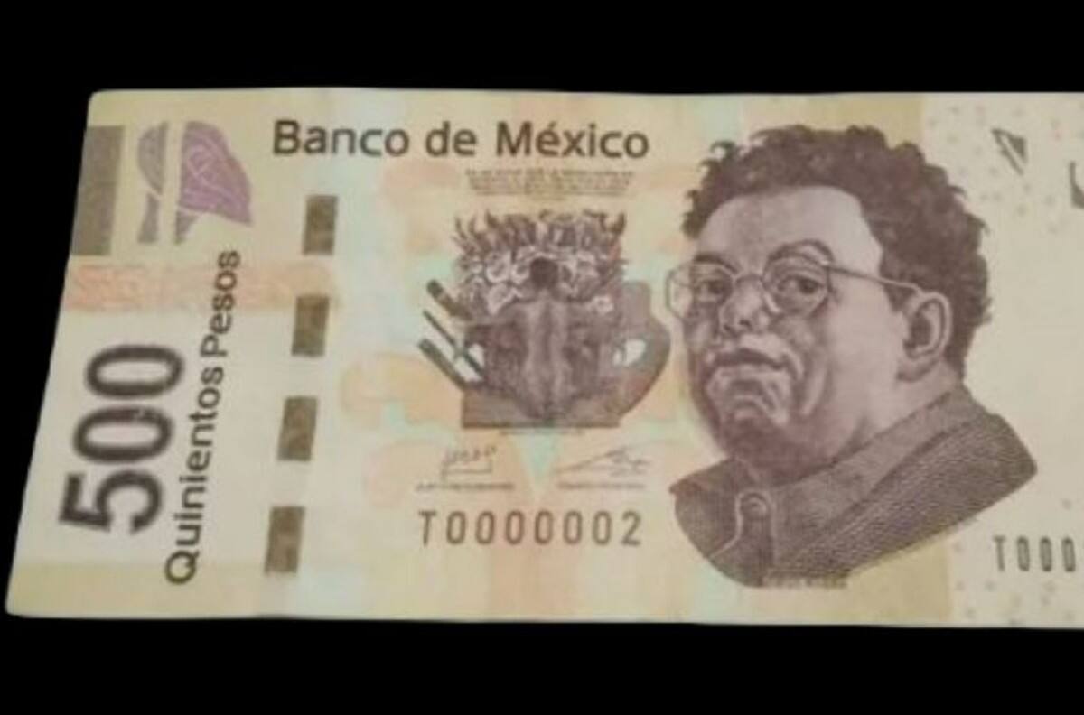 Numismática: Venden el billete de Diego Rivera en más de 7 mil pesos
