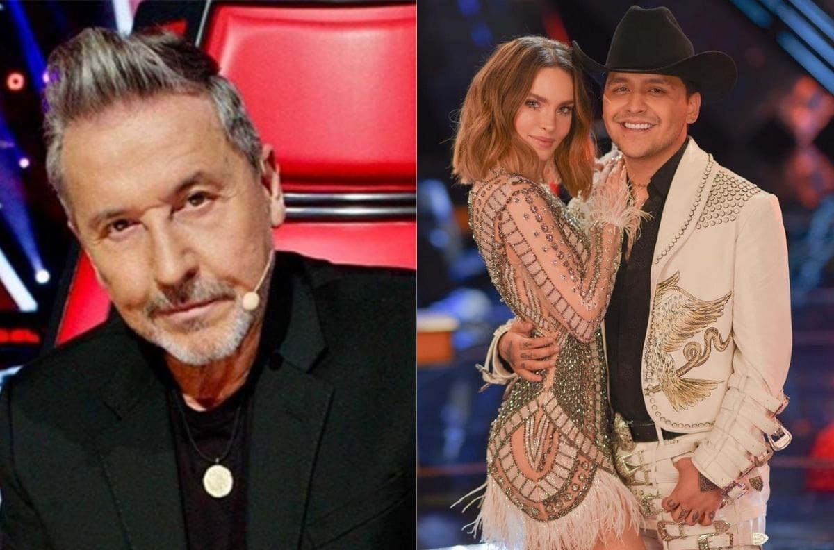 Ricardo Montaner ayudó a Christian Nodal a escoger el anillo de compromiso para Belinda