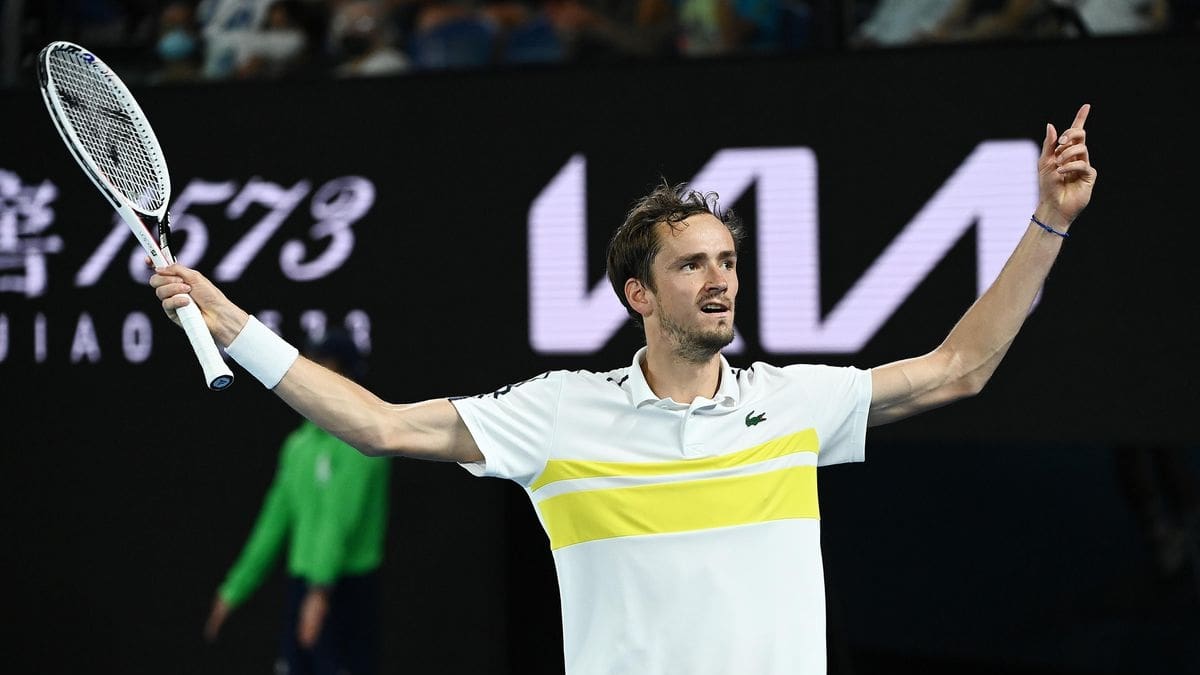 Se movió la cima después del Australian Open: Daniil Medvedev es ahora el 3º del mundo