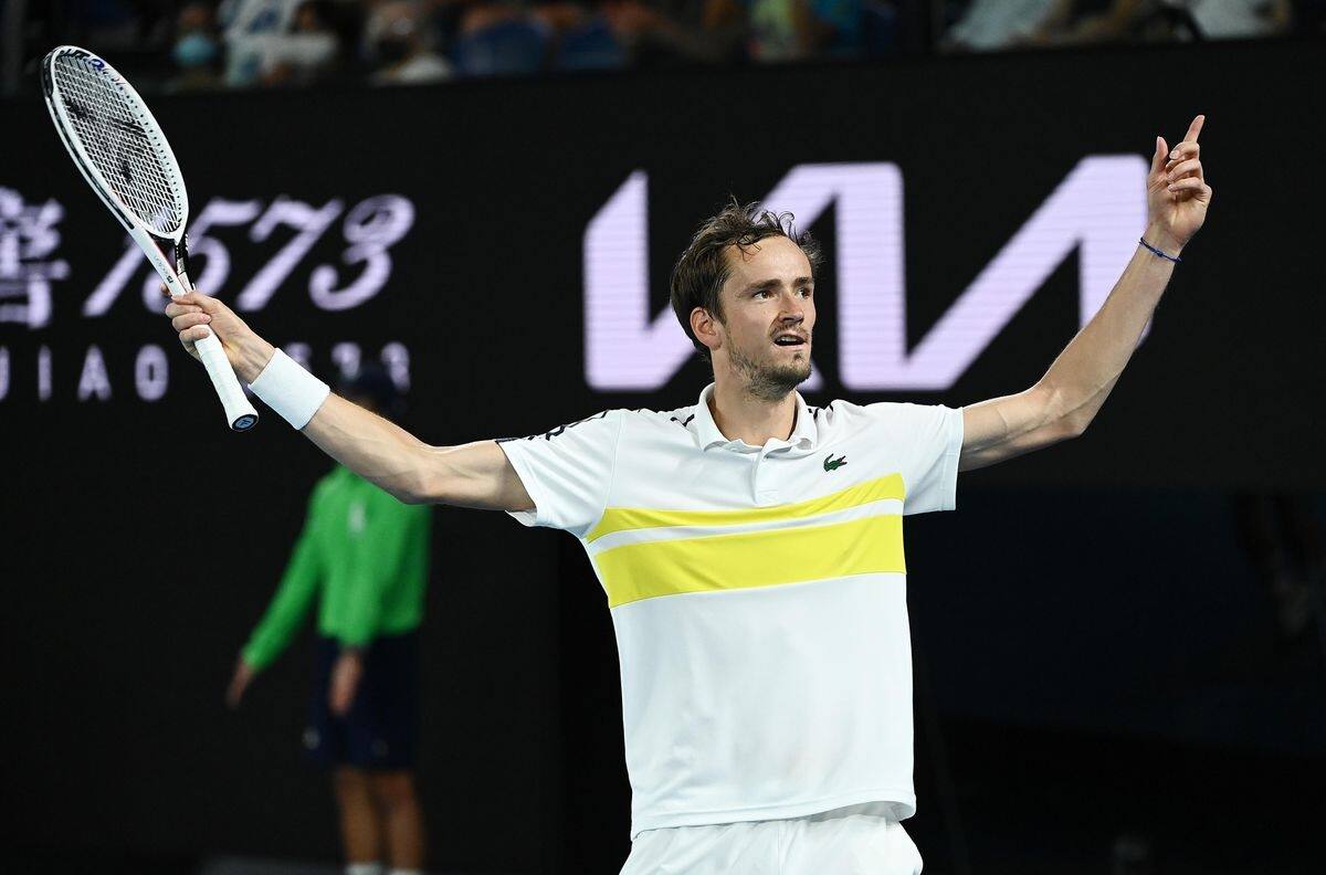 Se movió la cima después del Australian Open: Daniil Medvedev es ahora el 3º del mundo