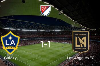 LA Galaxy y Los Angeles FC empatan en el Clásico del Tráfico