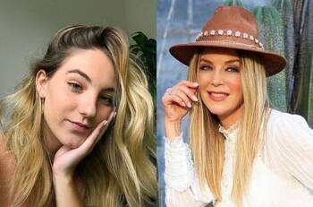 Ella es María, la guapa hija de 22 años de Laura Flores, es idéntica a su mamá