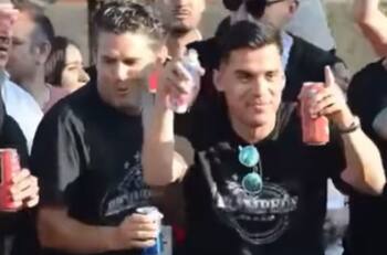 VIDEO | Bailando, con cerveza en mano, fue como festejó Alejandro Irarragorri el Bicampeonato del Atlas