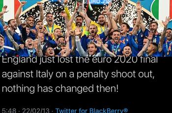 ¡Aficionado predijo la final de la Euro 2020 hace 8 años!