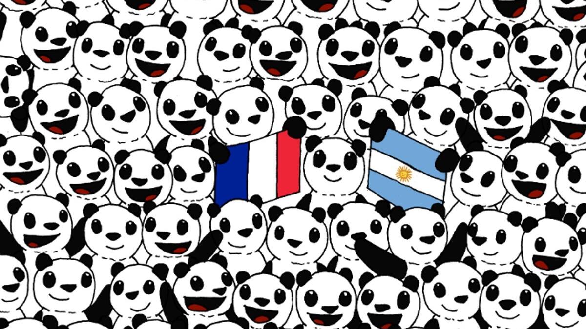 Acertijo visual: Encuentra al balón de futbol escondido entre los pandas en menos de 10 segundos