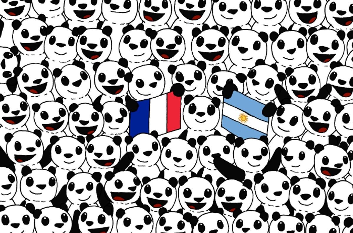 Acertijo visual: Encuentra al balón de futbol escondido entre los pandas en menos de 10 segundos