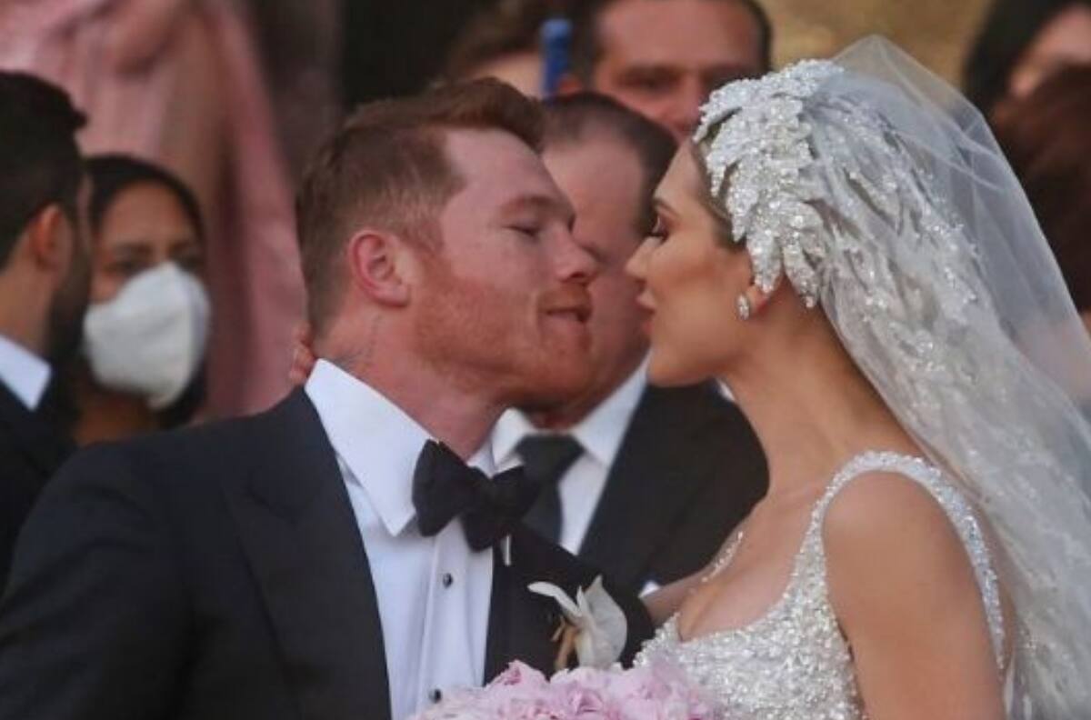 Boda "Canelo" Álvarez y Fernanda Gómez : les amaneció al ritmo del mariachi