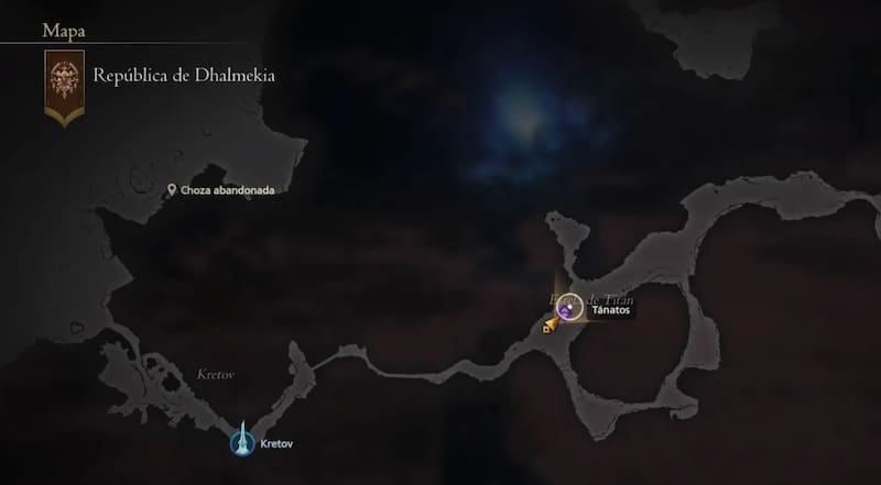 Ubicación Tánatos. Créditos: Square Enix.