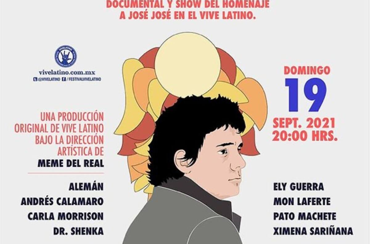 Vive Latino: "El Príncipe", homenaje a José José grabado en el VL20, será transmitido este fin de semana