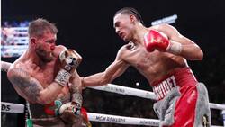 La promesa que hizo David Benavidez frente a Caleb Plant y que cumplió