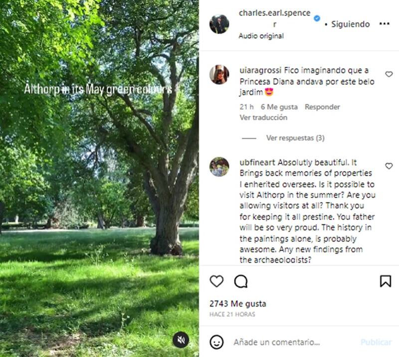 Así luce la casa de Lady Di