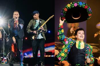 Coldplay le rinde homenaje a Juan Gabriel en su concierto en CDMX