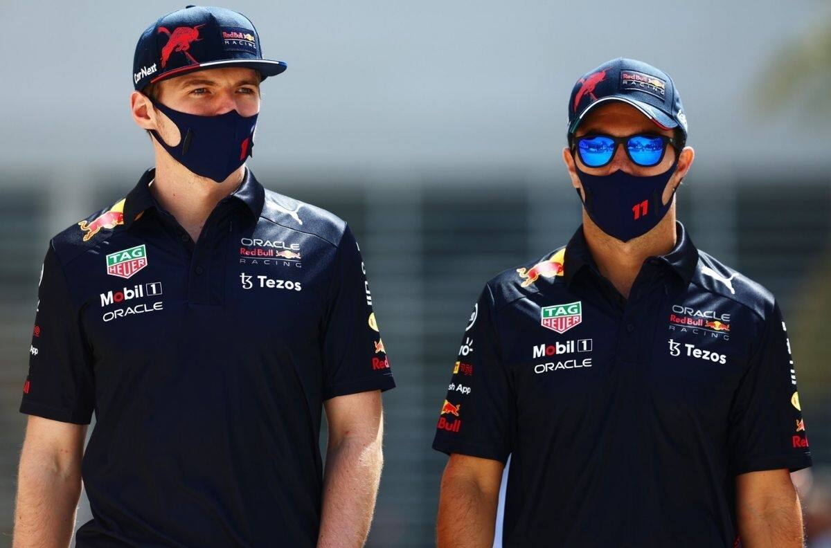 GP Bahrein: Max Verstappen y Checo Pérez hacen el 1,3 en la P3 de la F1